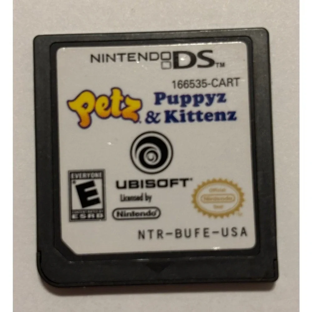 Petz: Puppyz & Kittenz DS Game Cartridge - Tested/Works
